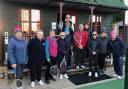 Members of a thriving and friendly tennis club in the Cirencester area were delighted to received an award last week