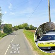 Malmesbury Police officers caught a motorist speeding on a key route into Malmesbury this week