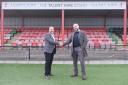 Cirencester Town have renamed their stadium The Talent Hire Stadium