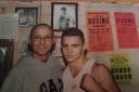 Photos of Joe Hughes during his time boxing for Malmesbury ABC