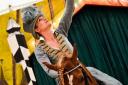 Nell Gifford performing at Giffords Circus. Photo by Gem Hall Photography