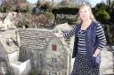 Owner Vicki Atherton at Bourton-on-the-Water Model Village that has gained listed building status wggc1907v13 To order this picture call 01285 642642