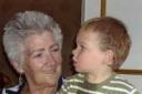 Janet with grandson Jago