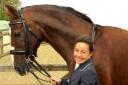 Francesca Pollara with her horse Don Bubano