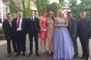 Students from Yate International Academy at their leavers' prom