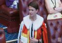 Former Scottish Conservative leader Ruth Davidson takes her seat in the House of Lords