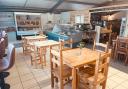 The new cafe at the farm shop in South Cerney