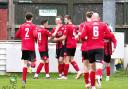 Action shots from Cirencester Town's 3-1 win at Aylesbury United