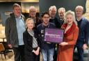 Cirencester Radio volunteers celebrating their Radio Broadcaster of the Year Award