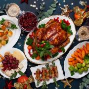 Aldi and Deliveroo offer Christmas dinner delivery for £5. Picture: Aldi