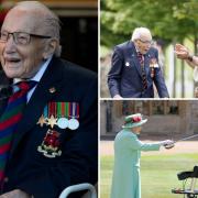 Captain Sir Tom Moore: An inspiring life in pictures