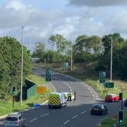 Wiltshire Police has announced that the A419 was closed this morning because a woman's body was discovered beside the carriageway