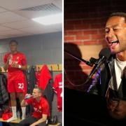 John Legend has approved of Swindon town defender Udoka Godwin-Malife's cover of his song