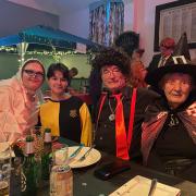 Cirencester Band's Harry Potter party at Ashton Keynes Village Hall