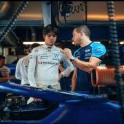 Zak Williams drove Alex Albon’s car in the first practice session at the F1 season finale at Abu Dhabi