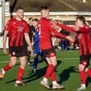 Action shots from Cirencester Town's 1-1 draw with Bedford Town