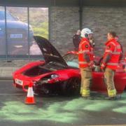 Dragons' Den winner Ross Menham saw his £100k Ferrari written off in crash