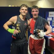 Malmesbury duo Will Moore and Jacob Liddington took to the ring at the weekend