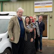 James Gray MP, Charlotte Percy – Sustainability Executive, Jo Hicks – Office Manager, Katie Oliver – Senior PR Executive and Stuart Charlton – Owner