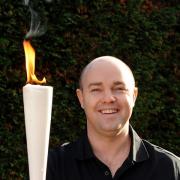 Damien Davis from Cricklade who has been chosen as one of the Olympic torch bearers