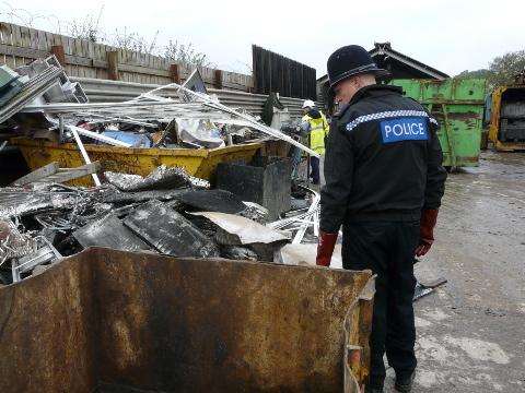 Wiltshire Police crack down on metal thefts