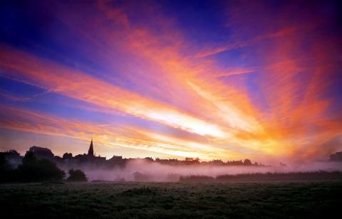 Early morning, Malmesbury, by Robert Peel