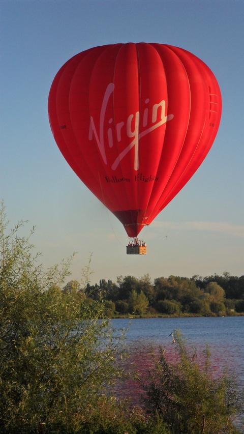 Hot air balloon, South Cerney, by Dave King