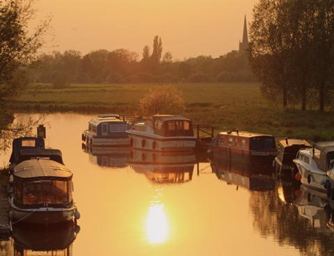 River Thames, Lechlade, by Mark Beckett