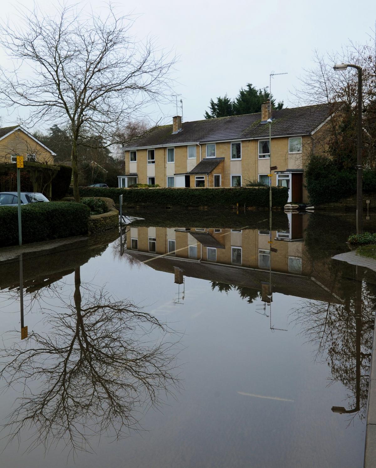 Spitalgate Lane floods, Cirencester