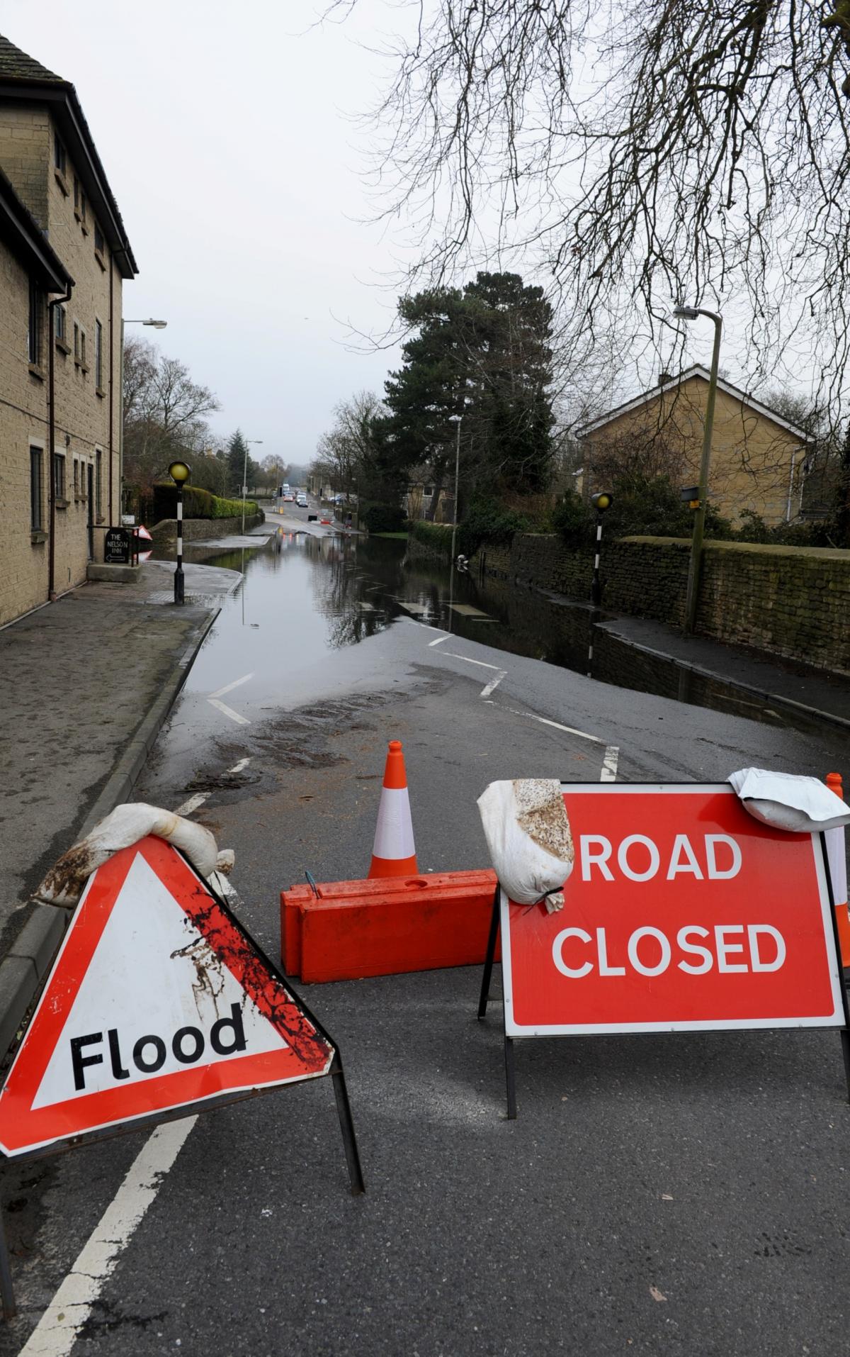 Spitalgate Lane floods, Cirencester