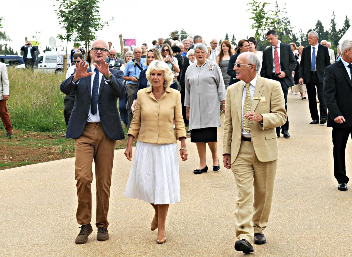 Duchess of Cornwall visits Westonbirt Arboretum