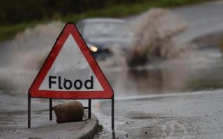 Flood alerts have been issued across the area (library image)