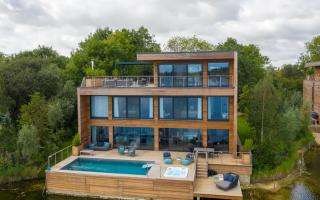 The property at Bowmoor Edge, Coln Waters, Lechlade, is on the market for £5.25m