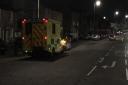 An ambulance was called to take one of the victims to hospital with a suspected broken cheekbone
