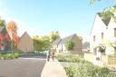 Design plans for the new housing estate in Tetbury