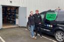 Sonny Saunders and Milly Arkle say business has been great this week at the new shop