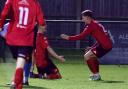 Action shots from Cirencester Town's 3-2 win at AFC Dunstable
