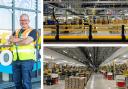 Amazon BRS2 manager David Tindall gave the Adver a tour inside the enormous Symmetry Park warehouse