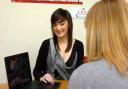 Apprentice Leah Price at Forces Recruitment Services in Gosditch Street, Cirencester