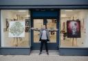 Mark Pepperall outside his Cirencester pop-up gallery