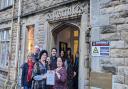 16393727 The Tetbury Police Museum team with their Arts Council accreditation