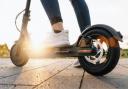 A young boy has been fined for driving an e-scooter without insurance in Royal Wootton Bassett. Library image
