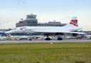 Concorde makes its final arrival at Manchester Airport on October 22, 2003 Image: Supplied