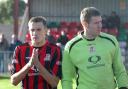 Shane Bumphrey and Lee Clatworthy who starred for Cirencester Town