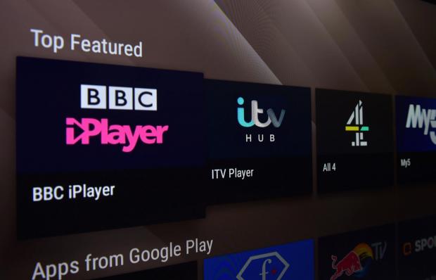Wilts and Gloucestershire Standard: BBC iPlayer, ITV Hub, All 4, My 5 streaming apps on Smart TV. Credit: PA