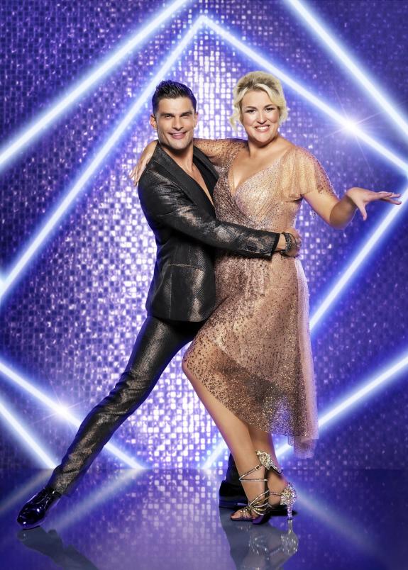 Wilts and Gloucestershire Standard: (left to right) Aljaž Škorjanec and Sara Davies on Strictly Come Dancing. Credit: BBC/PA Wilts and Gloucestershire Standard: (left to right) Aljaž Škorjanec and Sara Davies on Strictly Come Dancing. Credit: BBC/PA