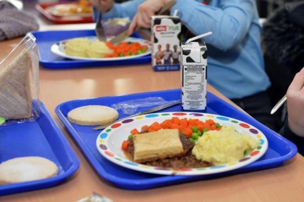 Free School Meals. Picture: pa