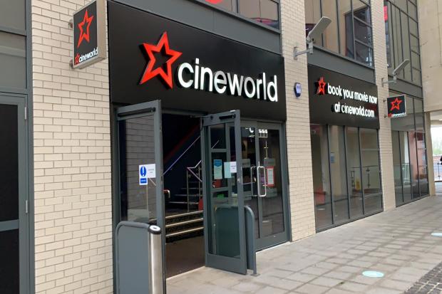 Cineworld has two branches in Swindon