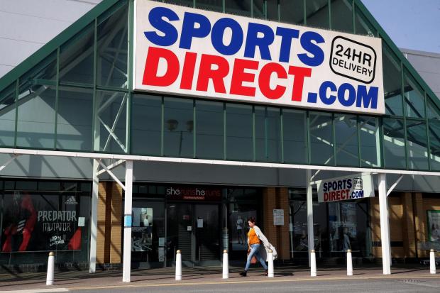Wilts and Gloucestershire Standard: Sports Direct store. Credit: PA