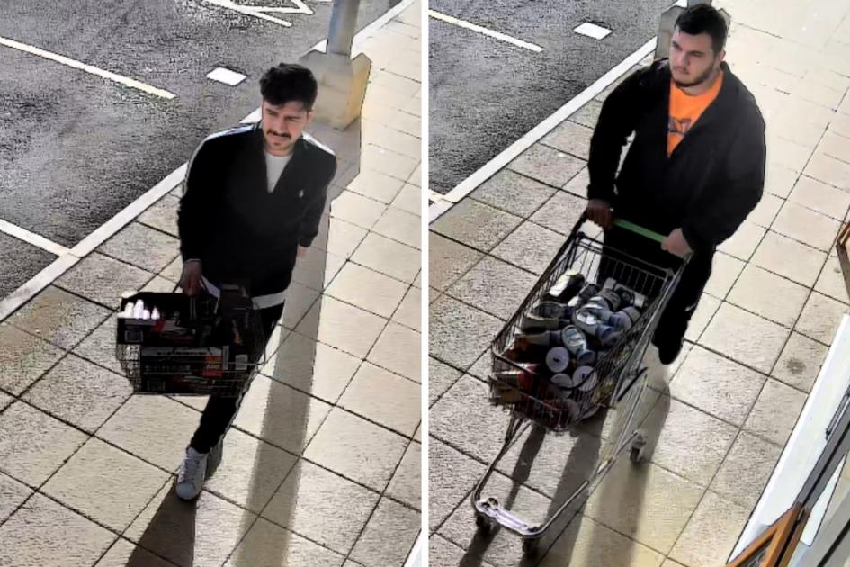 Men suspected of stealing from Co-op in Upper Rissington 